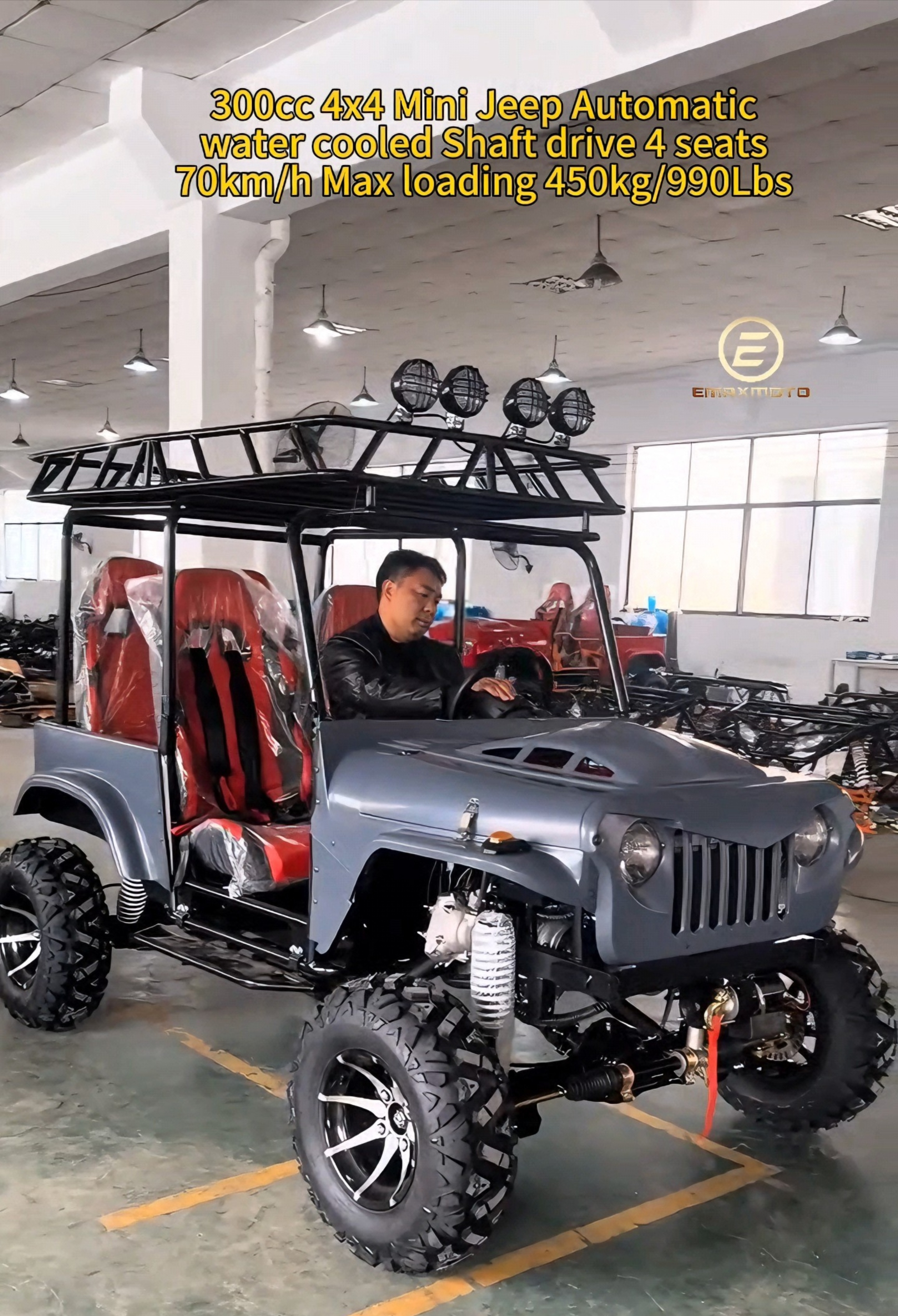 300CC 4x4 &nbsp;Gasoline Willys Mini Jeep